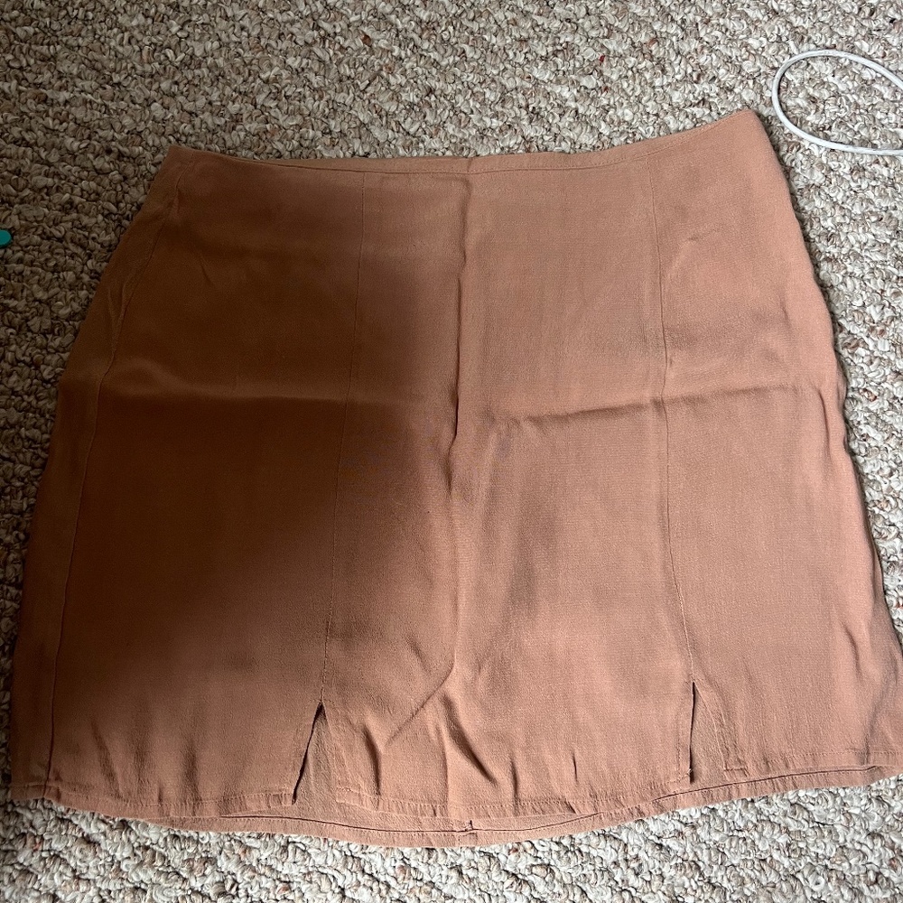 Forever 21 Tan Skirt